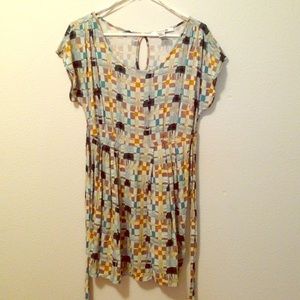 Cute patterned dress