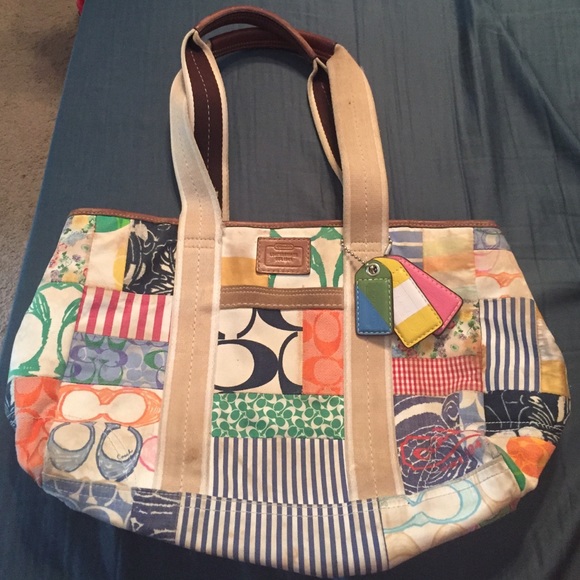 Patchwork Coach purse