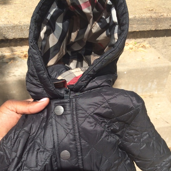 Infant burberry jacket