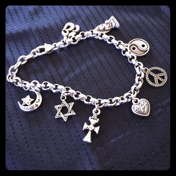 Silver Charm Bracelet