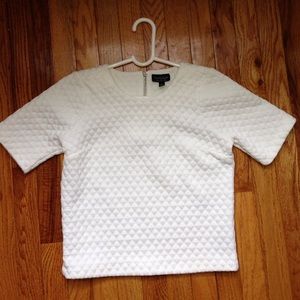 Brand new Topshop quilted shirt