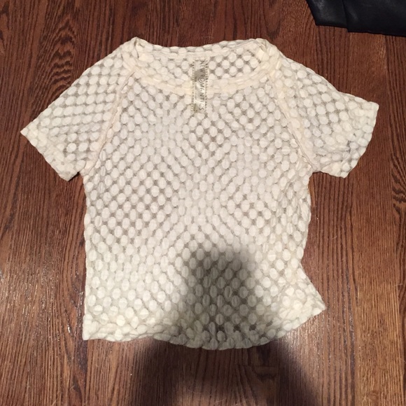 Free people lace shirt
