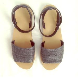 Steven Steve Madden ankle strap sandals