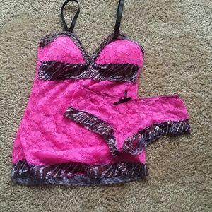 Zebra Lingerie set