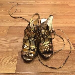 Jeffrey Campbell Authentic Tie-up sandals