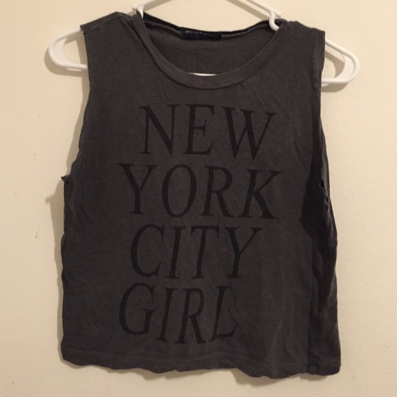 🌿Brandy Melville🌿 New York City Girl Muscle tee