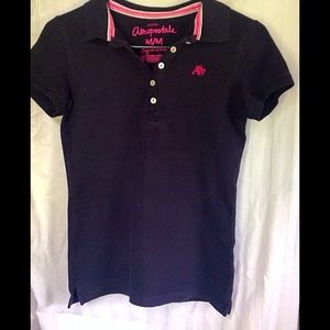 Black Aeropostale Collared Shirt
