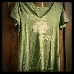 Lucky brand green t