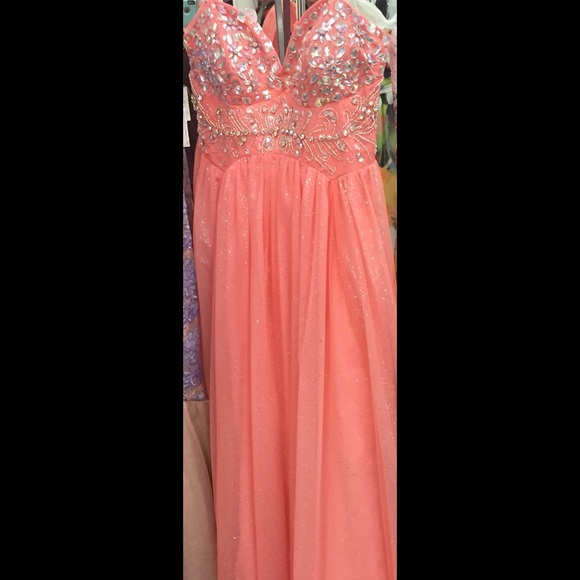 David's bridal pink prom dress - Picture 1 of 4