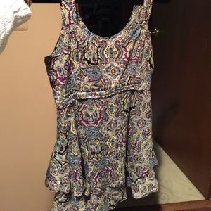 Free people paisley top/dress