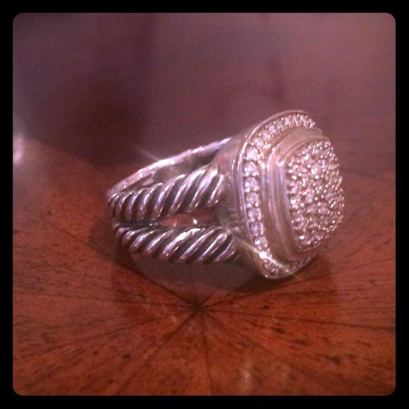 David Yurman Albion Ring with Diamonds