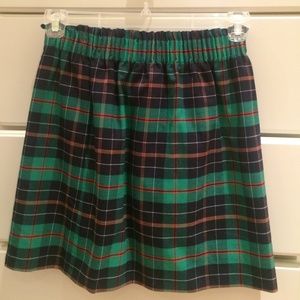 J. Crew Plaid Skirt