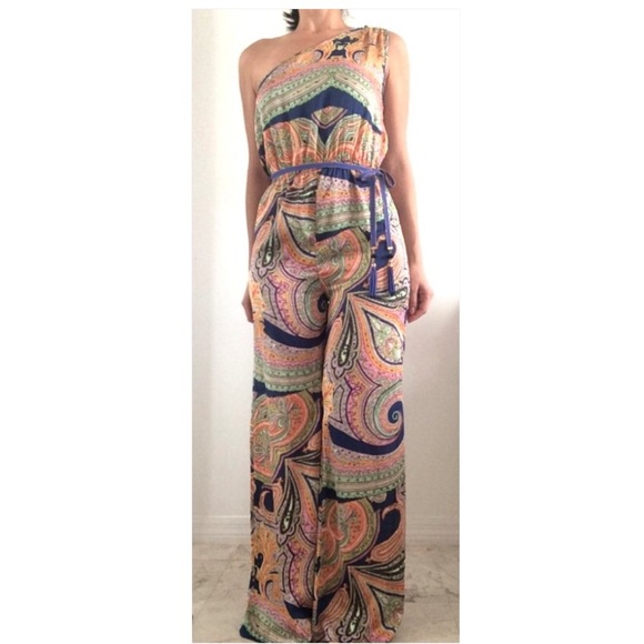 Paisley Print Romper