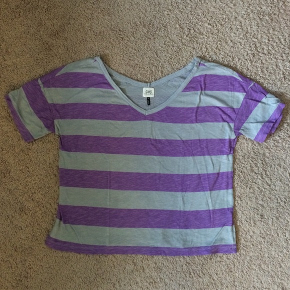 Grey and Purple oversized shirt - Picture 2 of 3