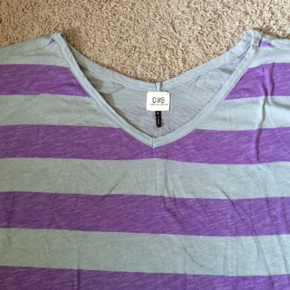 Grey and Purple oversized shirt - Picture 3 of 3