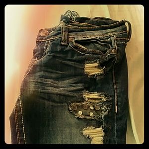 Buckle jeans. Antique Rivet