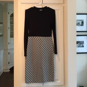 Black and White Dress