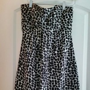 Strapless Bubble Dress.