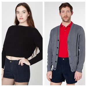 Unisex American Apparel Corduroy West Coast Short