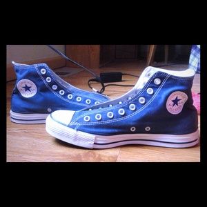 Navy High-Top Converse
