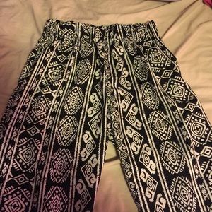 Ambiance Apparel Tribal Pants NWOT