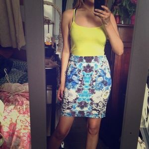 High waisted Topshop skirt