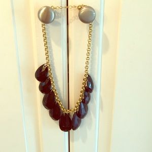 Kate Spade Black and Gold Necklace