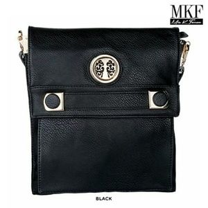 MKF Collection Black Crossbody Bag