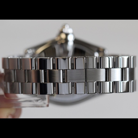 Cartier Roadster Stainless Steel Ladies Pink Watch - Picture 3 of 4