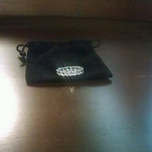 Sterling Silver & Cubic Zirconia Ring