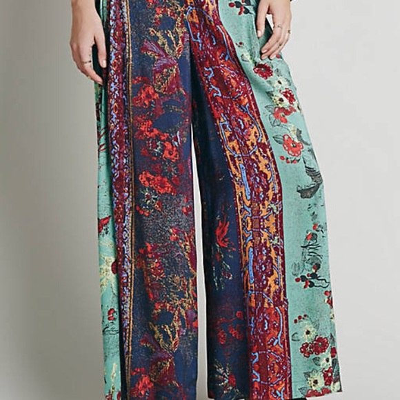 Free People Pants - Free people extremely wide leg pants washed bt new