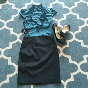 Xs dark turquoise Express blouse