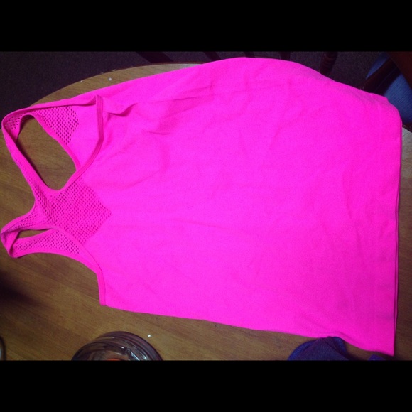 Pink Racerback Tank - Picture 2 of 2