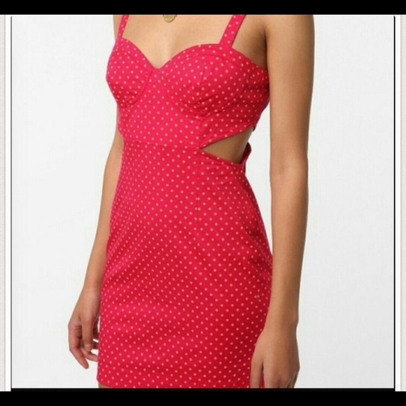 Kimchi blue summer polka dot dress