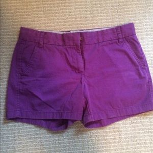 j crew broken in chino shorts