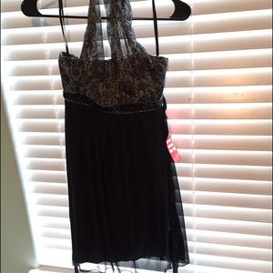 Semi formal halter dress