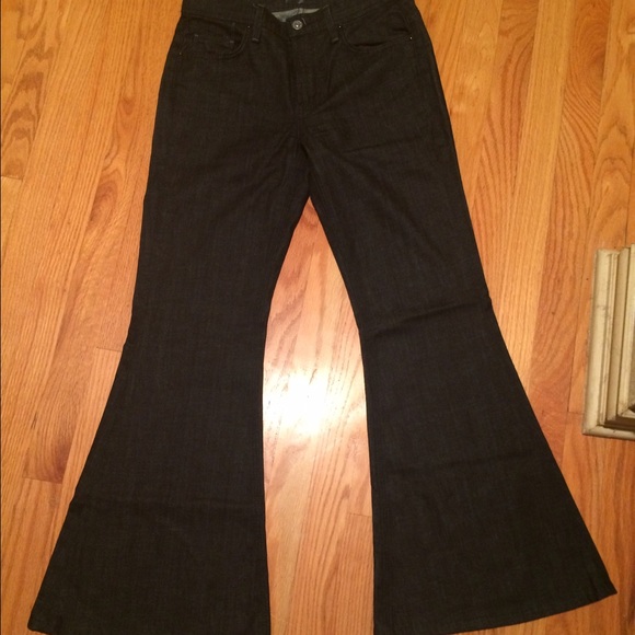 7 for all mankind  "lexi bell-bottom" jeans