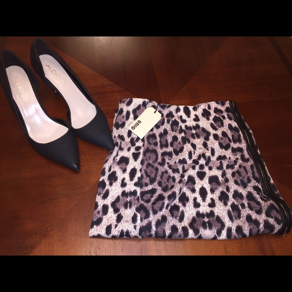 SALE!!!! 🎉🎉💥Leopard high waist pencil skirt!!!
