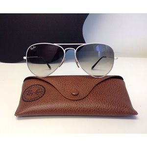 Rayban- White Aviators