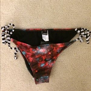 Galaxy bikini bottom