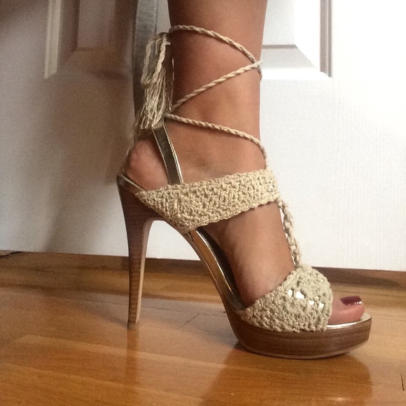 Bakers Lace Up Heels