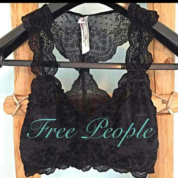 Iso black free people Bralette