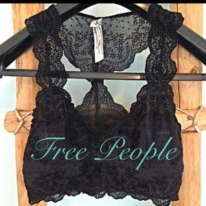 Iso black free people Bralette