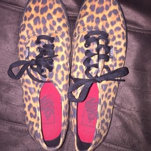 Leopard Print VANS