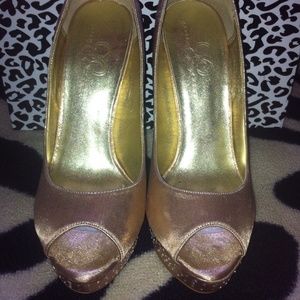 Mariah Carey rhinestone heels size 8.5 nwt