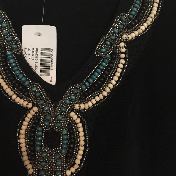 Beaded tunic top - Picture 2 of 4