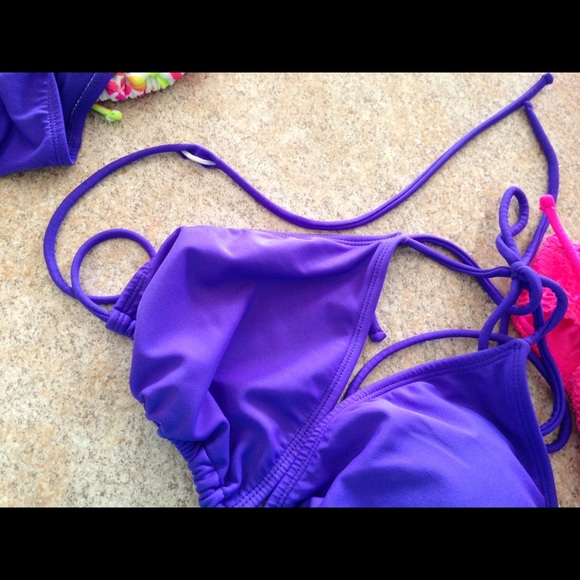 Purple swim suit