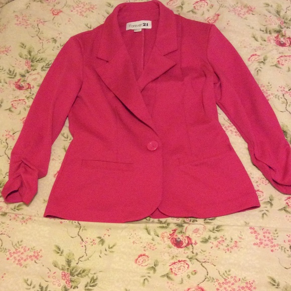 Pink Forever 21 blazer. 🎀 - Picture 1 of 4