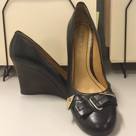 Nine West work wedges. Like NEW