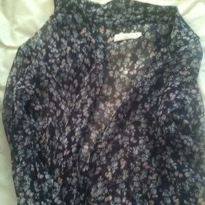 Abercrombie floral blouse
